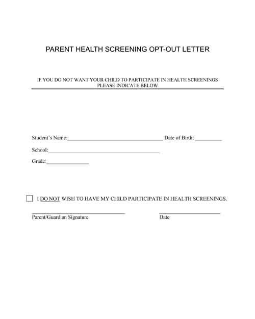 Opt Out Of Health Insurance Medicare Opt Out Form