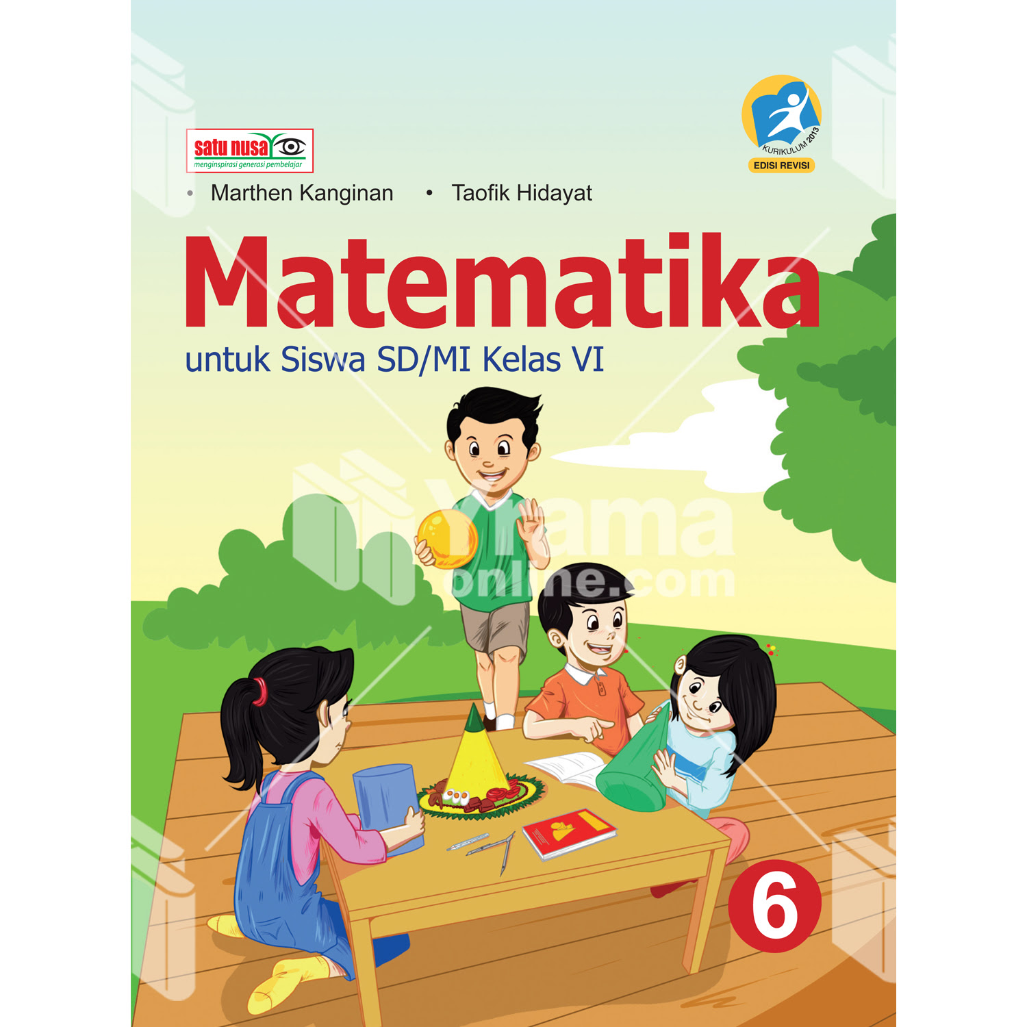 Kunci Jawaban Buku Matematika Kelas 6 Kurikulum 2013 Revisi Gudang Kunci