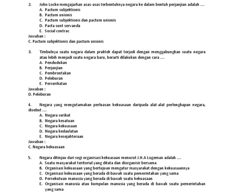 Tts Pkn Kelas 8 Bab 3 Beserta Jawabannya