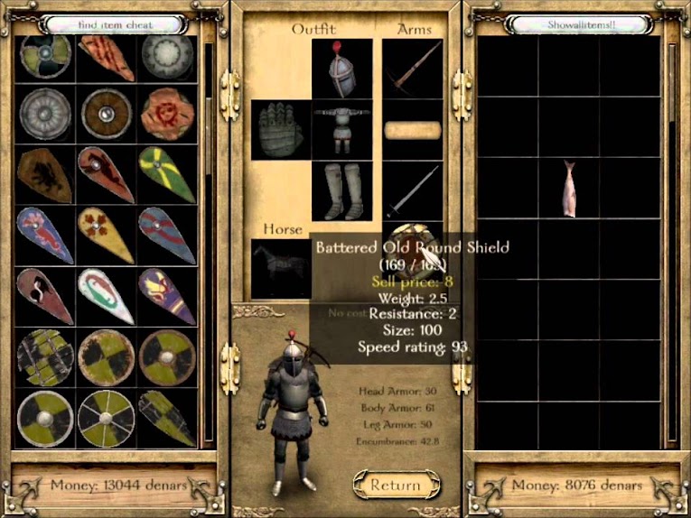 Mount and blade warband cheat menu xbox one