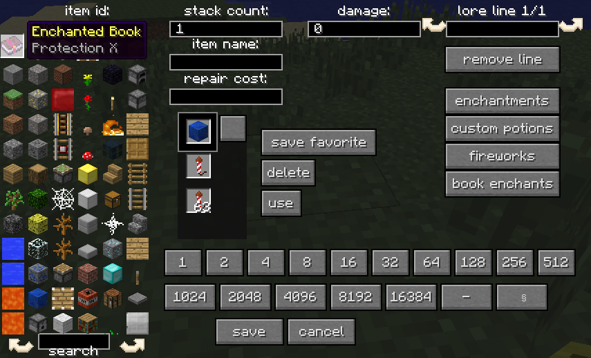 Minecraft Id Effect Toko Pedz