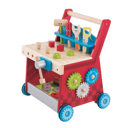 Baby Toys Review: ELC Wooden Activity Workbench