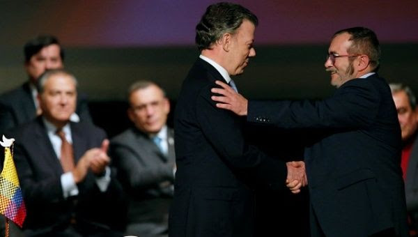 Image result for Peace Accord Signed in Colombia