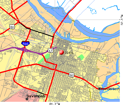 28 Savannah Ga Zip Codes Map - Maps Database Source