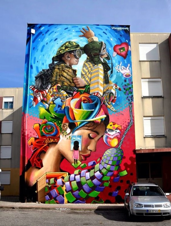 Amazing Huge Street Art on Building Walls (13)