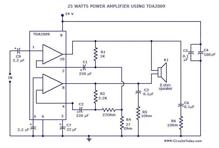 1000w Audio Power Amplifier Circuit Diagram - Circuit ...