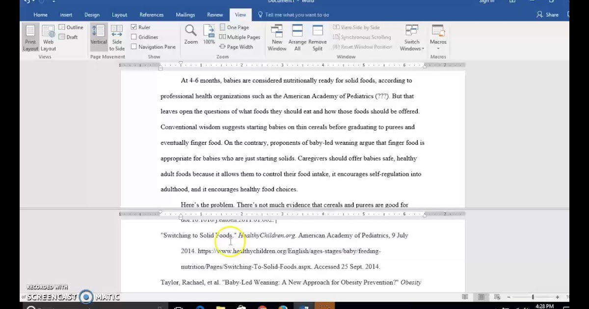 How To In Text Citation A Website Resume Summary Examples