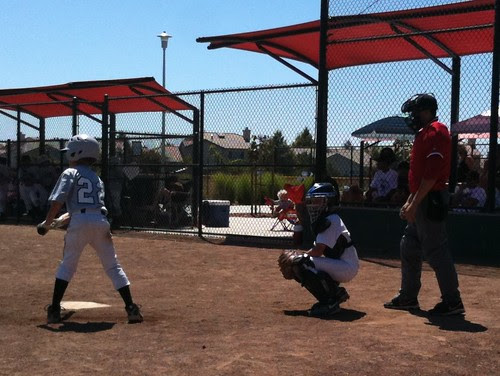 Jack catching against Laguna Bullets