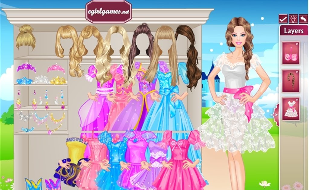 100 barbie games