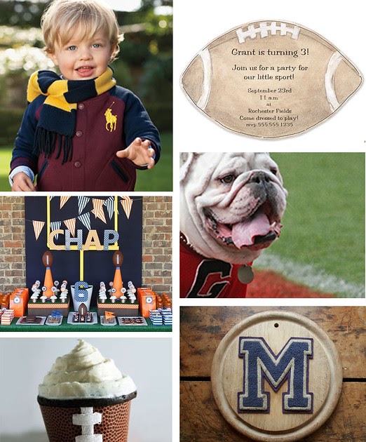 Noted. | FineStationery.com: Little Varsity Birthday Party