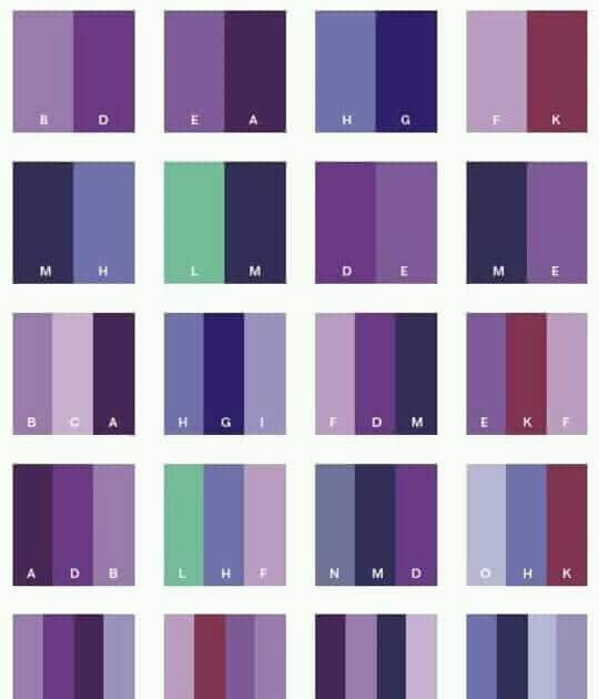 83+ Perpaduan Warna Purple