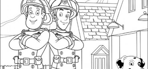 Kika Ausmalbilder Feuerwehrmann Sam