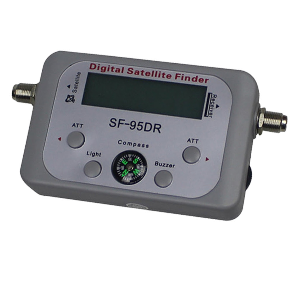 Digital Satellite Finder Meter DVB-S DVB-S2 Digital Satellite Signal Meter Support SF-9505E