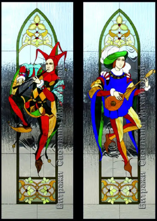 art en verre souillé par Svetlana Mikhailova