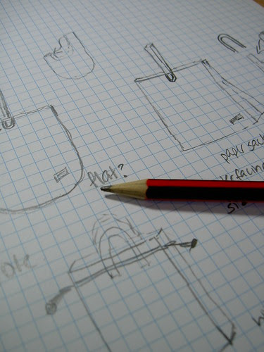 Drafting new bag designs