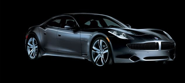 The Fisker Karma car, the other major rival in the the electric car stakes