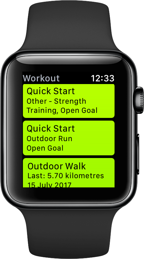 weightlifting with apple watch 4