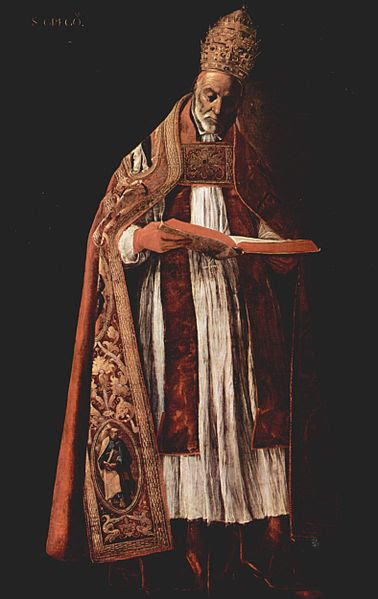 Saint Grégoire le Grand. Pape (64 ème) de 590 à 604 et Docteur de l'Eglise († 604)