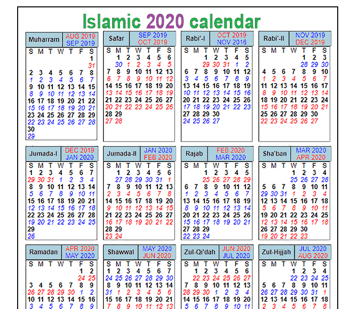 Calendar For 2021 With Holidays And Ramadan : Ramadan 2021 ...