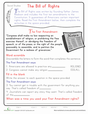 I Have Rights Worksheet Answers - worksheet