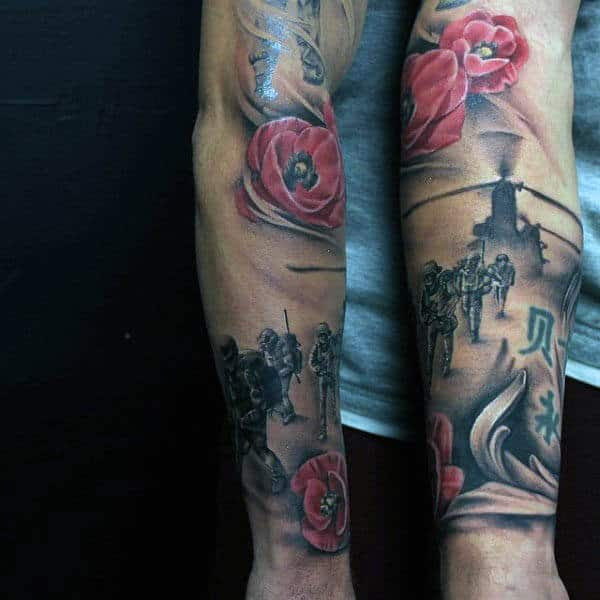 British army tattoo designs