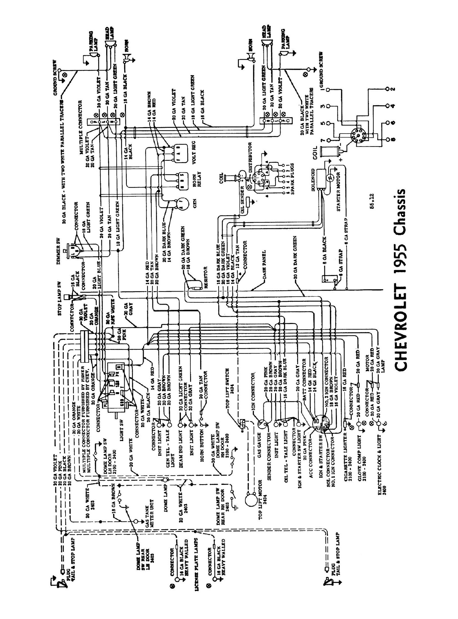 20 New 1955 Chevy Ignition Switch Wiring Diagram