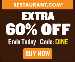 Restaurant.com Weekly Promo Offer 300 x 250 Restaurant.com Weekly Promo Offer 300 x 250