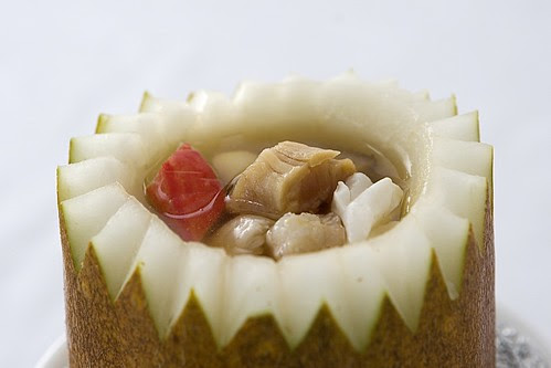 Double Boiled Old Yellow Melon Soup
