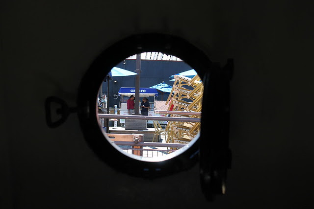 View from the Porthole: South Street Seaport