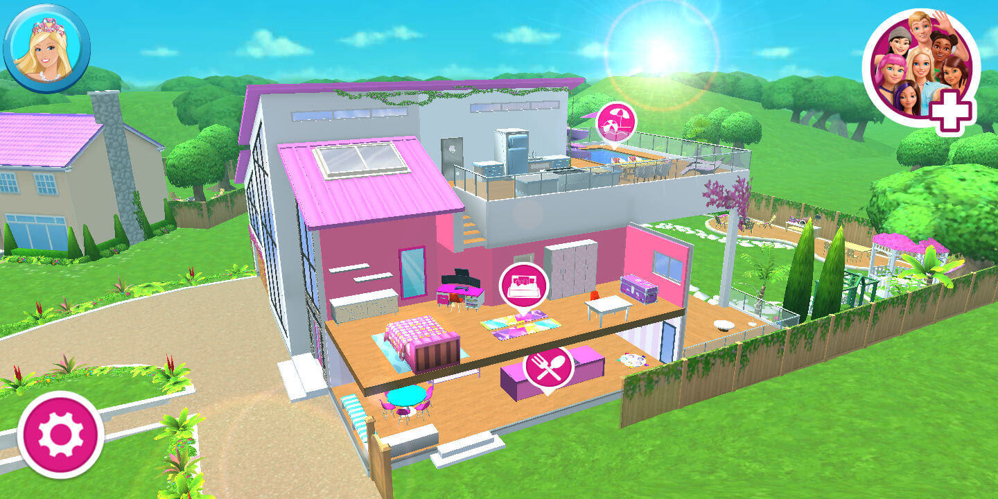 best barbie games