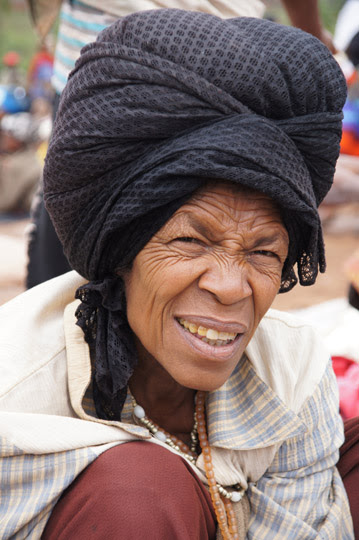 Saleswoman in the market of Hawariyat Wereda village, 2012