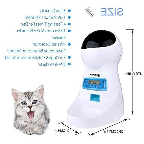 Iseebiz Automatic Cat Feeder Manual