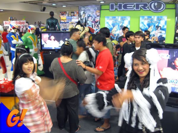 Pasok po kayo! Hero TV Booth Toycon 2009