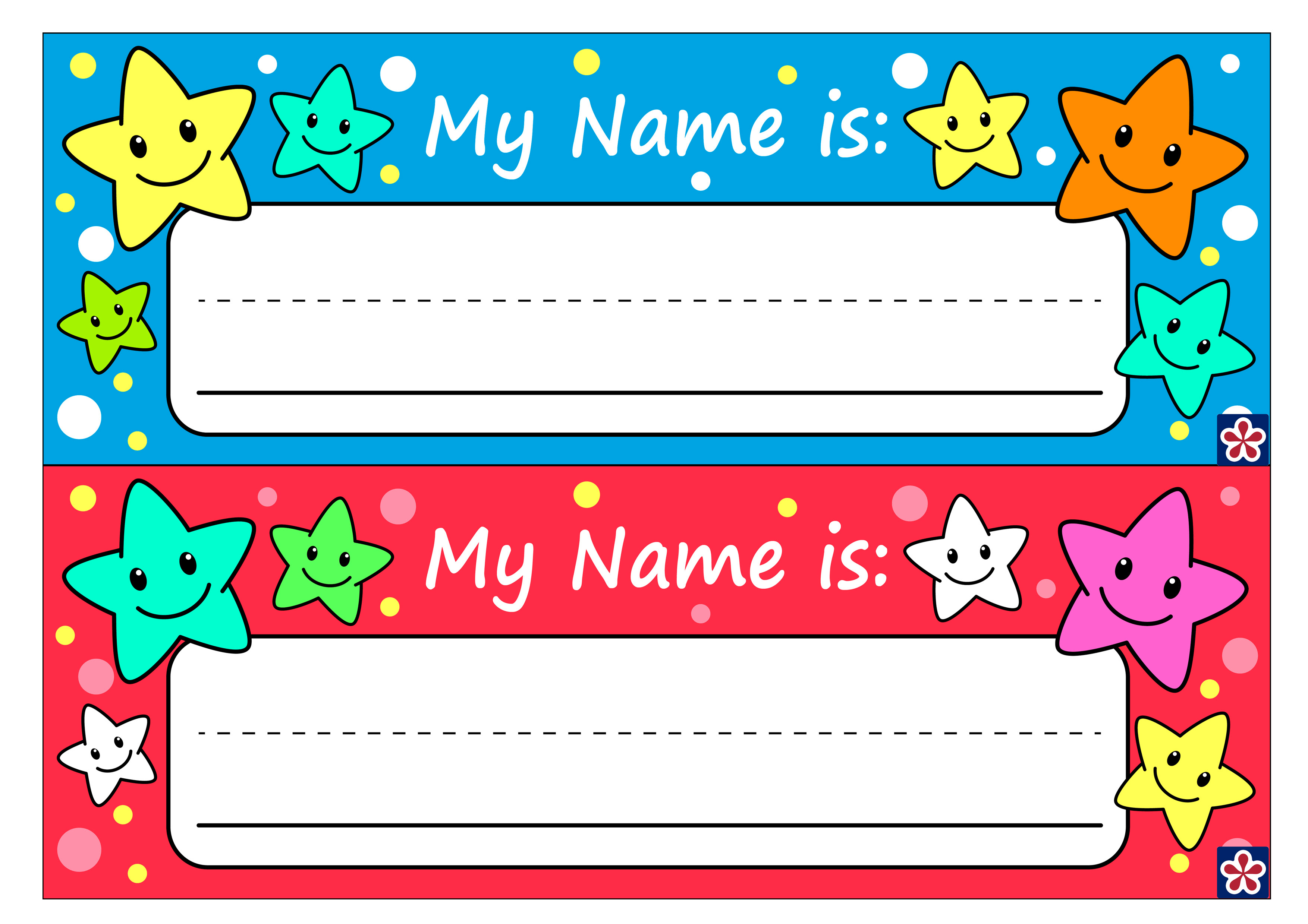 free printable name tags for preschoolers teachersmagcom
