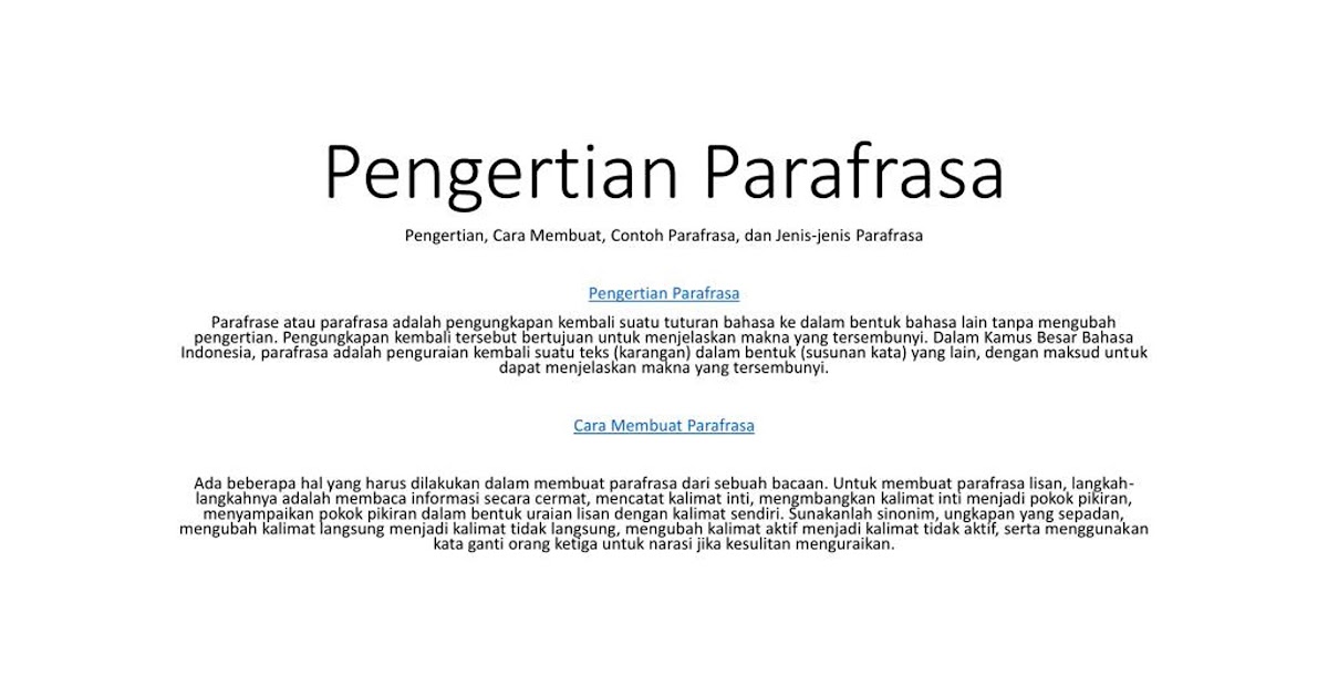 Contoh Soal Mengubah Puisi Menjadi Prosa KT Puisi