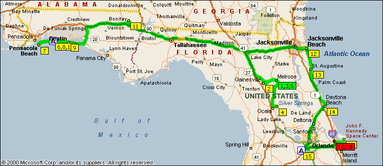 Map Of Destin Florida Area - Maping Resources