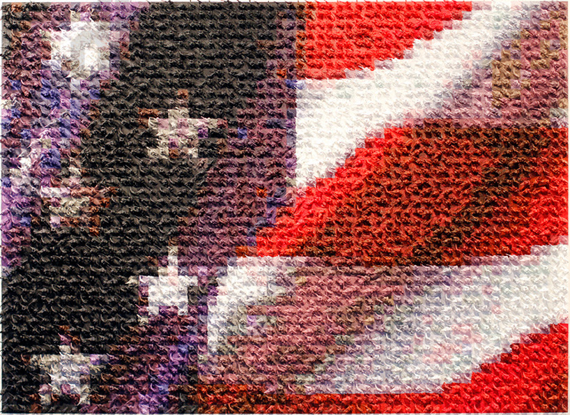 jean-pierre seguin assembles an army of toy soldiers for WWII portraits