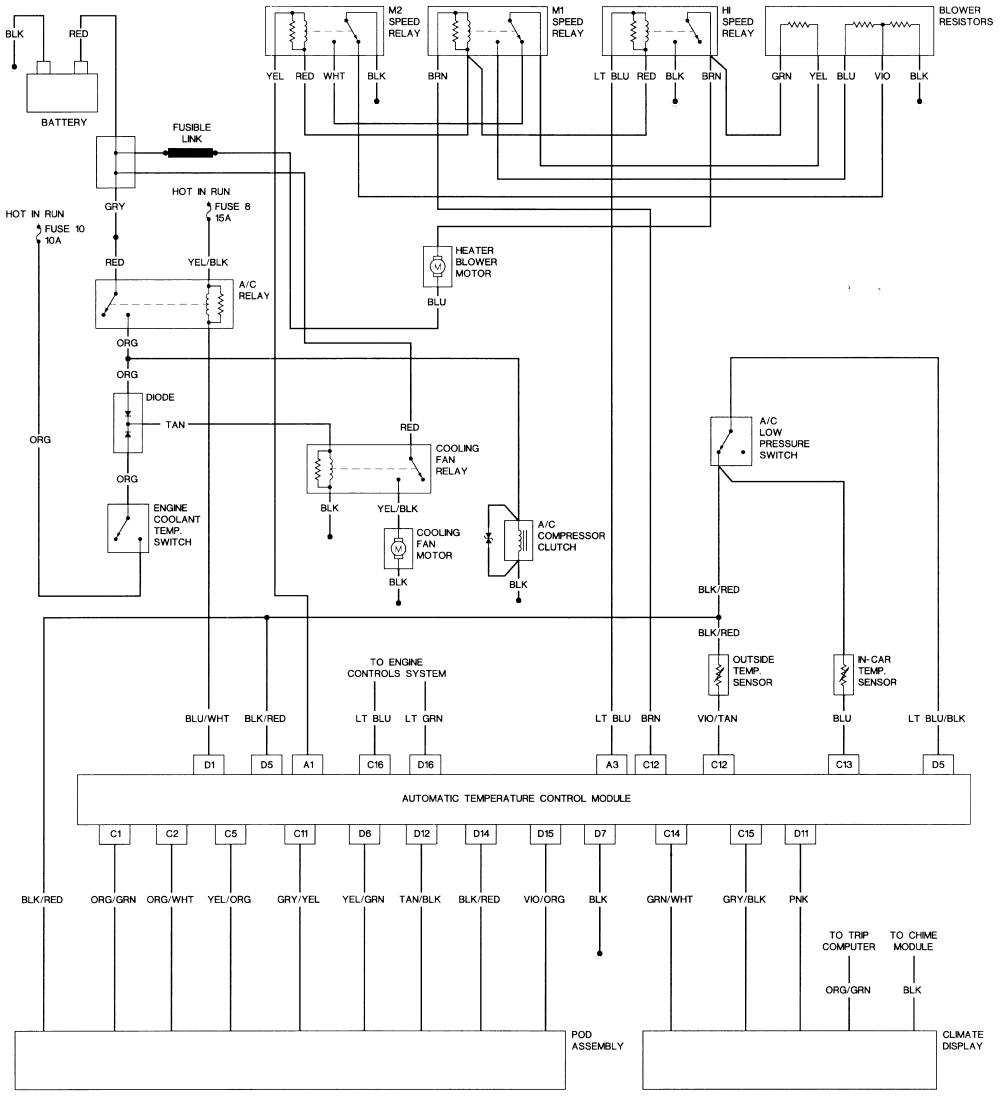 94 Chrysler Lebaron Wiring Diagram