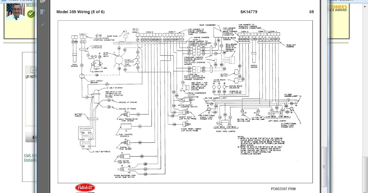 Supermiller 1999 379 Wire Schematic Jake Brake - Supermiller 1999 379