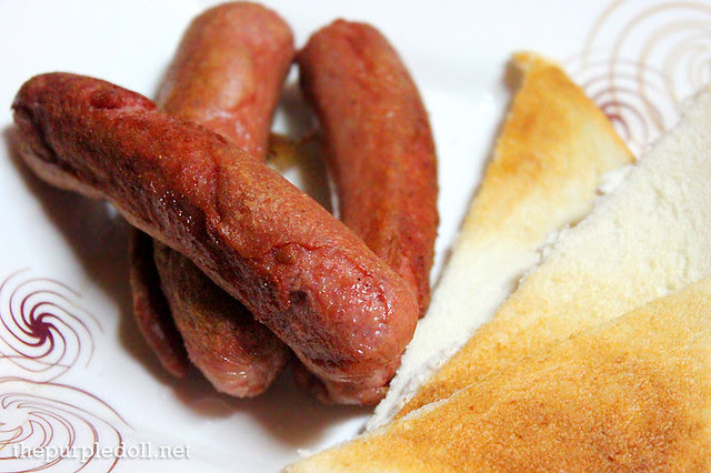 King Sue German Franks and Toast