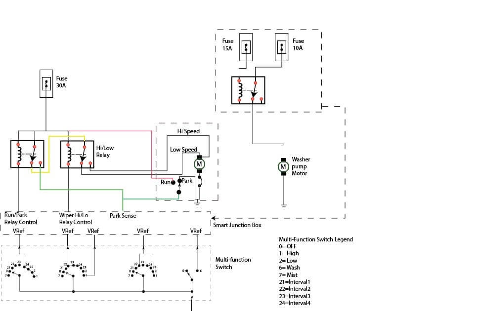 Ford Wiper Wiring Diagram - Wiring Diagram