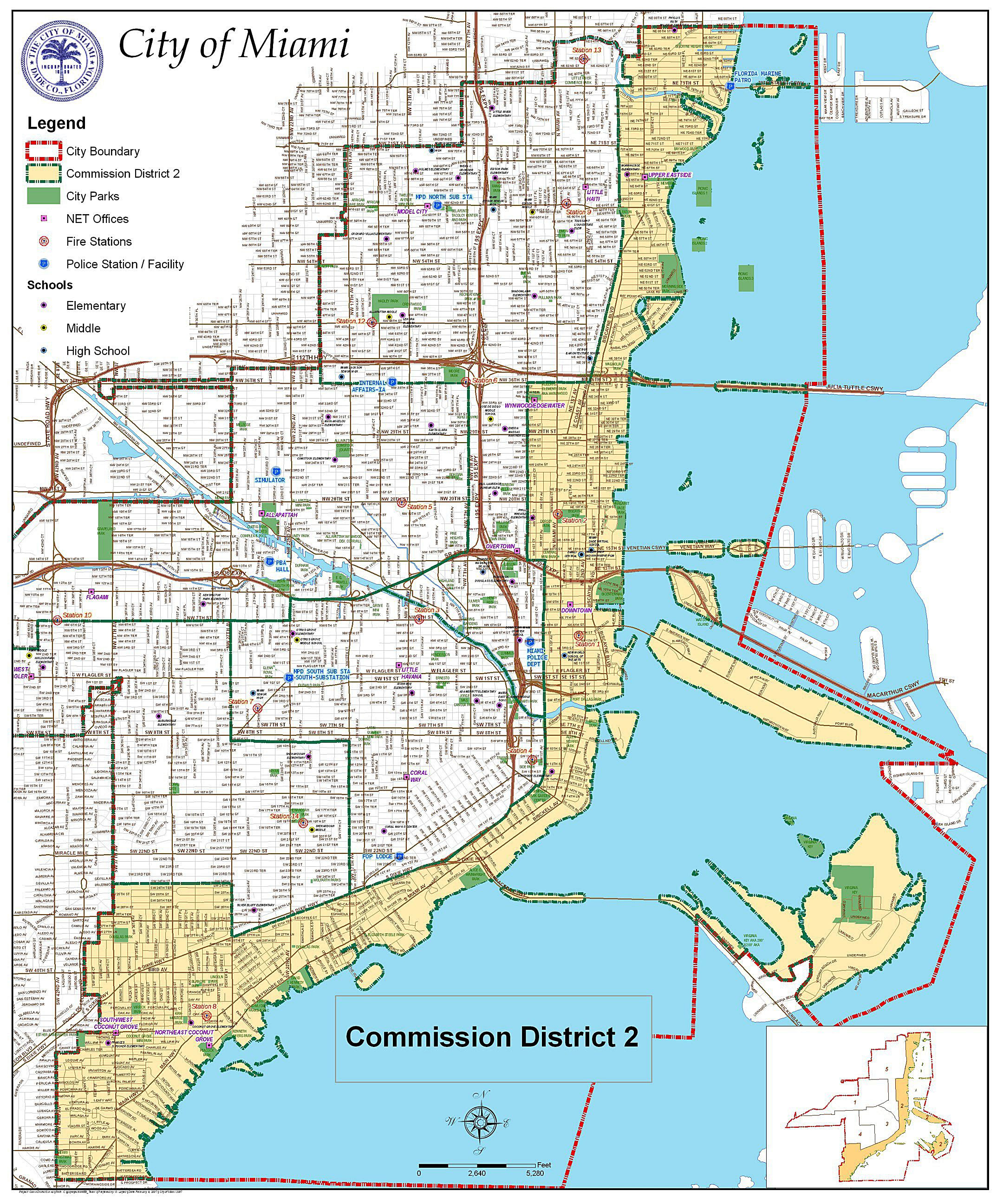 Miami Mapa | Mapa