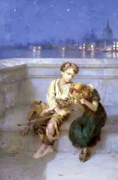 On Waterloo Bridge, London On Waterloo Bridge, London