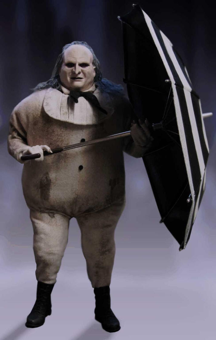 danny devito penguin statue