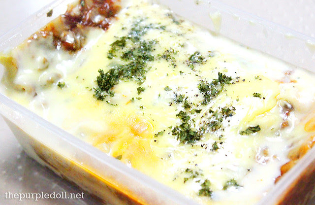 Seafood Lasagna (Single P250; Half P840; Whole P1,470)