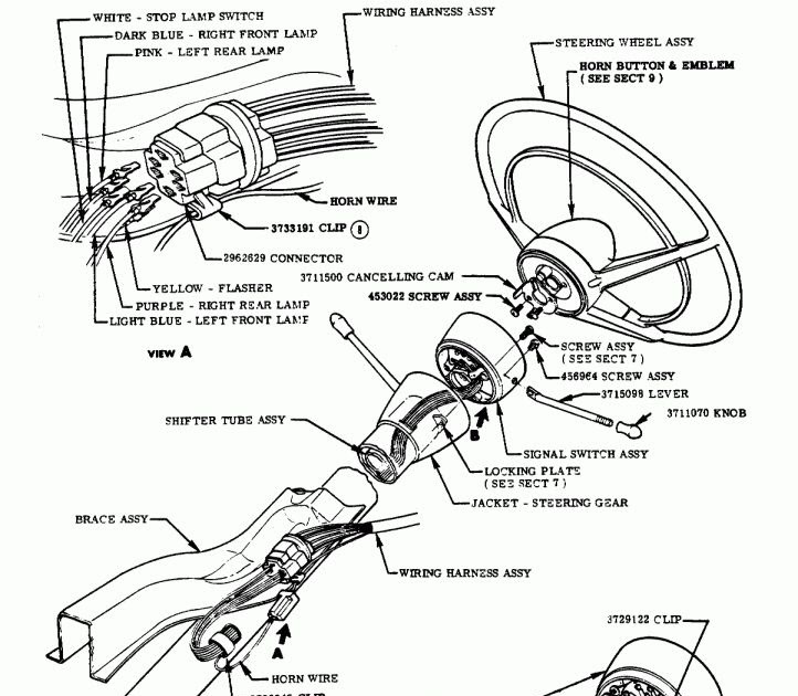 1964 Impala Steering Wheel Diagram