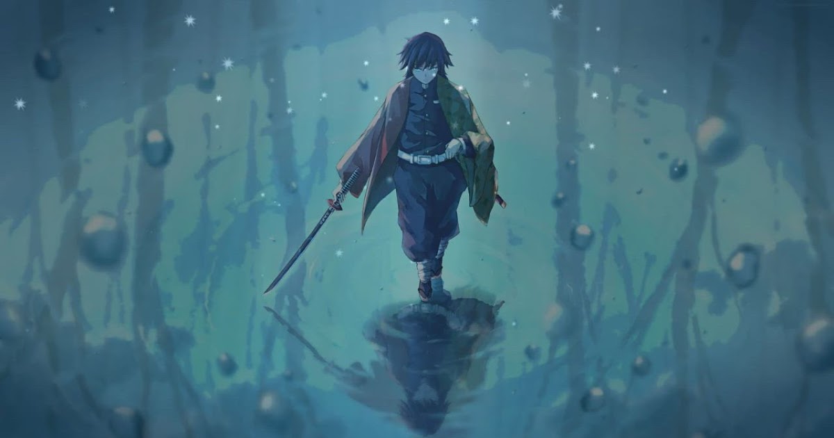 Giyu Tomioka Kimetsu No Yaiba Live Wallpaper - Djupka