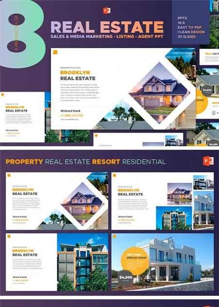 Download Free Graphicex: Real Estate - Powerpoint Template 2315234