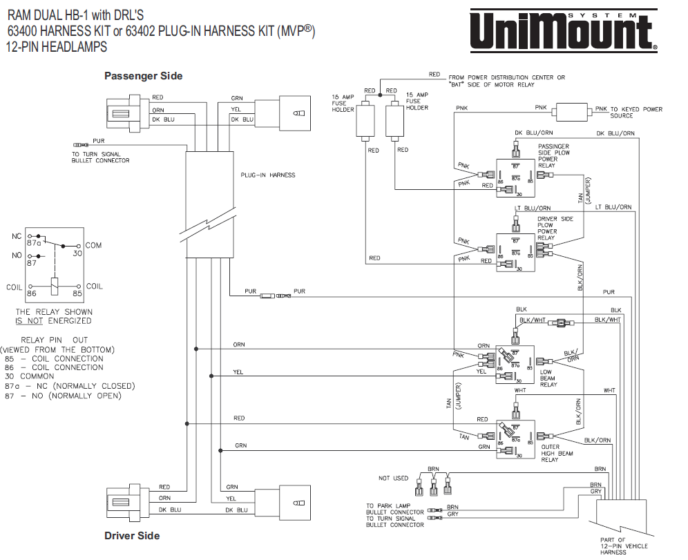 Western Snow Plow Wiring Diagram - Diagram Stream