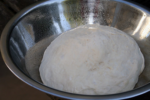 Risen dough
